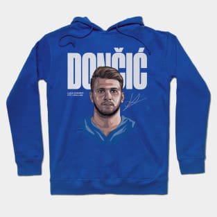 Luka Doncic Dallas Game Face Hoodie